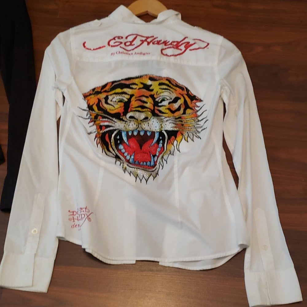 An original Ed Hardy shirt with special design